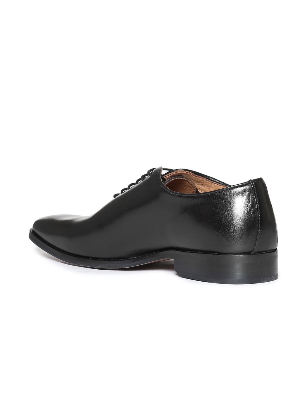 Arrow Footwear Men Black Lace Up Oxford Shoes